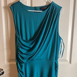 Lane Bryant ruched fitted dress size 18 NWT